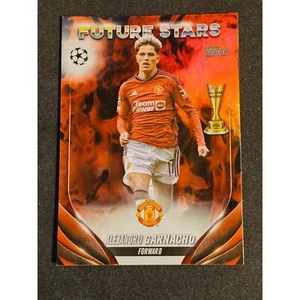 2023-24 Topps UEFA UCC - Future Stars Inferno Foil 115 Alejandro Garnacho - Bild 1 von 4