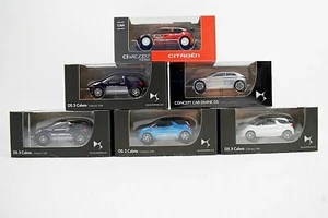 LOT  6 CITROEN DS3 CABRIO / DIVINE DS / C3 WRC 2017 PULL BACK 1/64 NOREV NEUF - Picture 1 of 2