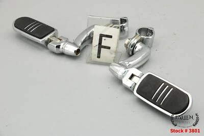 Harley Street Glide Highway 2006 juego de estriberas y soportes de montaje Streamliner cromado Foto 1 de 4