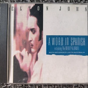 A4368/ Elton John A Word In Spanish CD - Picture 1 of 2