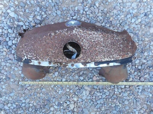 1953 Mercedes Benz W187 Radiator Grill Top Front Vent Duct air heat - Picture 1 of 12