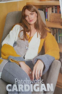 PatternTo Knit Lady's Lovely Simple Moss Stitch Jacket In Chunky-Sizes 32-48in - Picture 1 of 2