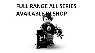 Lego Spooky Boy/Goth Boy serie 16 sin abrir nuevo sellado de fábrica Foto 1 de 2