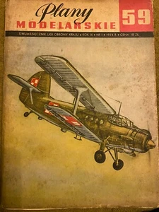 AN-2 Antek Mehrzweckflugzeug Modellbaupläne Bau Technische Zeichnungen - Bild 1 von 11