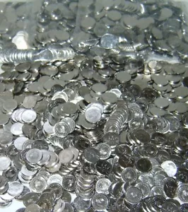 100 FICHAS DE MÁQUINA TRAGAMONEDAS STAINLESS LIBERTY/EAGLE PACHISLO - TOTALMENTE NUEVAS - Imagen 1 de 5