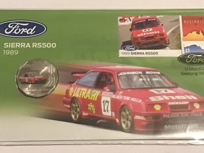 2019 Australian PNC-Ford 1989 Sierra RS500 Motorsport Legend RAM 50c Coin - image 1 of 4