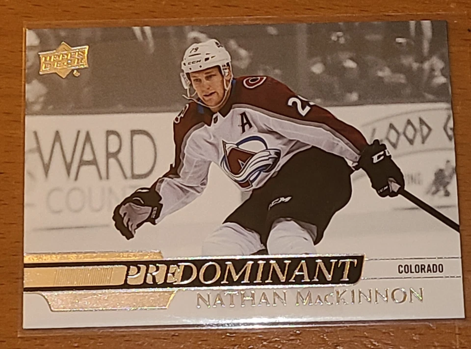AVALANCHE NATHAN MACKINNON 2020-21 UPPER DECK PREDOMINANT #PR-17 - Image 1 of 1