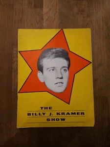 Original 1963 Billy J Kramer Concert Programme - Imagen 1 de 8