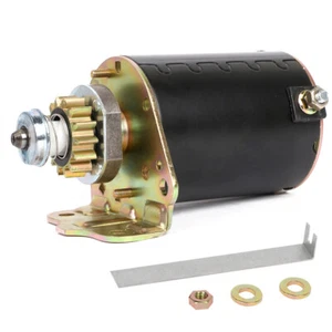 STARTER MOTOR FOR STRATTON HEAVY DUTY RIDE ON MOWER 14 TEETH 693551 693552 AU - Picture 1 of 9