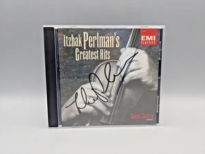 SIGNED Itzhak Perlman - Greatest Hits - CD Autographed EMI Classics Violin 1998 - Picture 1 of 7