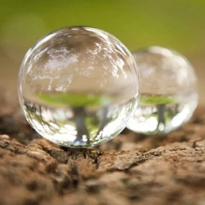 Lentes de vidrio artificial bola mágica cristal artesanal para adornos para el hogar regalo decorativo - Imagen 1 de 9