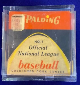 Warren Giles Unopened ONL Spaulding Baseball - Picture 1 of 3