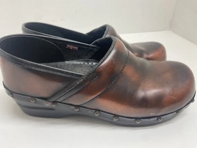 Zuecos pantuflas Sanita para mujer 40 9 cobre zapatos de jardín enfermería Foto 1 de 4