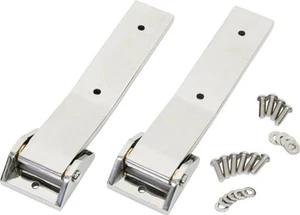 Tailgate Hinge Pair Polished Stainless for Jeep Wrangler JK 07-18 Kentrol 30578 - Bild 1 von 1