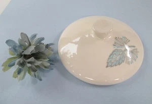 Vtg. MCM MARCREST Stetson Pottery Blue Spruce Pine Cone 3 3/4" LID ONLY - Picture 1 of 3