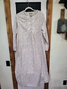 Camisón largo de franela diseño floral Laura Ashley vintage para mujer talla grande - Imagen 1 de 5