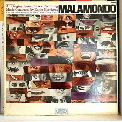 Ennio Morricone Malamondo Soundtrack 1964 Vinyl Epic Records 1st Press - Image 1 of 4