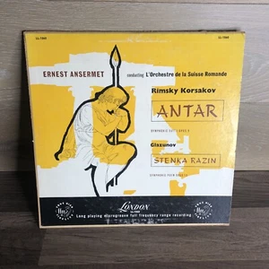 RIMSKY KORSAKOV ANTAR ERNEST ANSERMET GLAZUNOV STENKA RAZIN UK LP  - Foto 1 di 4
