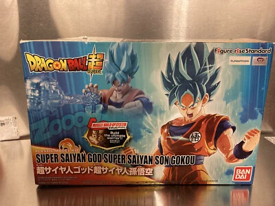 Figura-Levantamiento Estándar Dragon Ball Super Saiyan Dios Son Gokou Goku Kit Bandai Foto 1 de 4