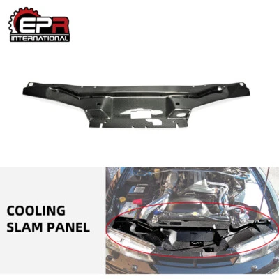 Para Nissan Silvia 200SX S14 Zenki Carbono GARA Panel de Enfriamiento Slam Radiador Cubiertas Foto 1 de 4