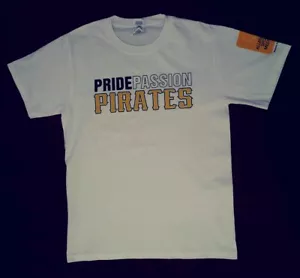 *NEW* Pittsburgh Pirates Baseball SGA "Pride Passion Pirates" T-Shirt Size S - Picture 1 of 4