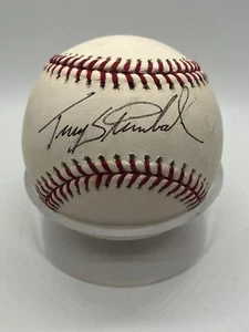 Terry Steinbach Oakland A's Signed Autograph OMLB Baseball PSA DNA *91 - Picture 1 of 2