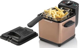 Oil Fryer Mini Deep Fryer for One Serving of Fries Includes Cold Zone Technology - Picture 1 of 6