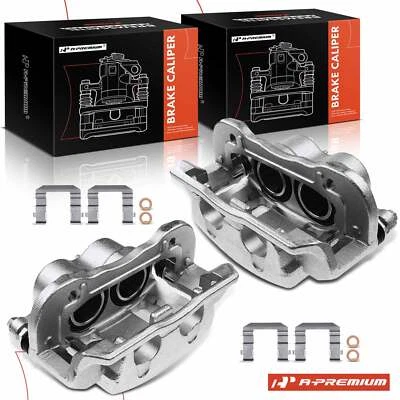 A-Premium 2x Disc Brake Caliper w/Bracket Front for Kia Sedona 2015 16-21 3.3L - Image 1 of 4