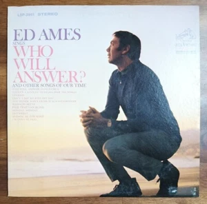 Ed Ames Sings Who Will Answer? Vinyl LP Record Album From 1968 & Record Sleeve - Picture 1 of 6