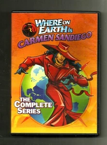 WO AUF ERDEN IST CARMEN SANDIEGO Die komplette Serie (2017, 3 DVD) 40 Folgen - Bild 1 von 2