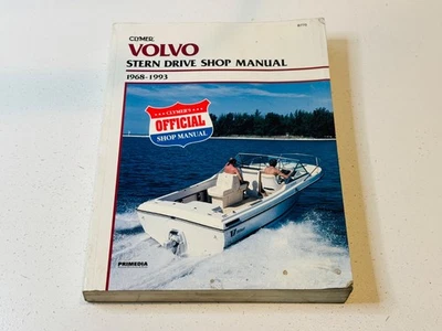 Manual de taller de reparación de motor de barco intraborda Volvo Stern Drive 200 250 270 275 Foto 1 de 4