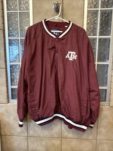 Vintage 1990s Texas A&M Starter Pullover Windbreaker RARE 3X - Bild 1 von 4