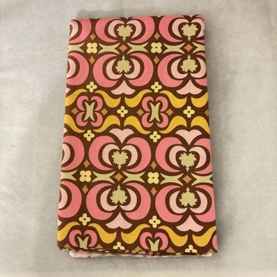 Amy Butler Tela Medio Oeste Moderno Jardín Laberinto 64.5”x44” Rosa Marrón Amarillo Fuera de Stock Foto 1 de 4