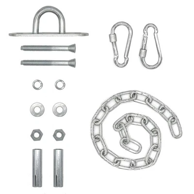 230kg Hängesessel Kette mit Deckenhaken - 66cm Aufhängung für Boxsack Hängematte - Bild 1 von 4