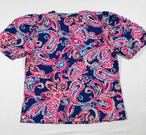Nuevo con etiquetas Top Lilly Pulitzer Rhett en Multi Coqueteo Sobre Talla Pequeña - Imagen 1 de 8