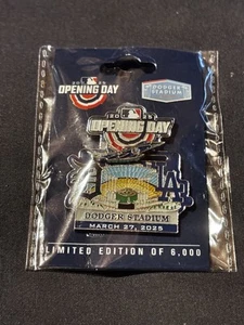 Dodger Stadium Opening Day Detroit Pin Jet Fly Over 2025 - Picture 1 of 3