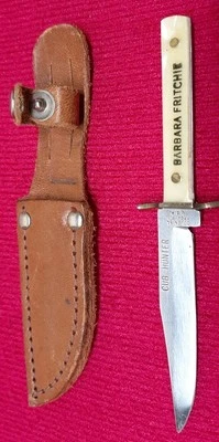 Vintage Rare Colonial Cub Hunter Barbara Fritchie Unionist Knife Prov. RI USA LN - Image 1 of 4