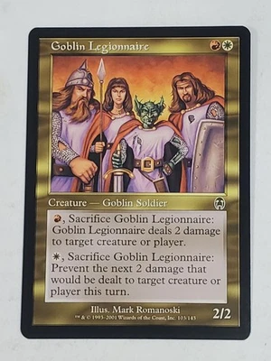 MTG Goblin Legionnaire (Apocalypse/Gold/C) - BGM - Image 1 of 2