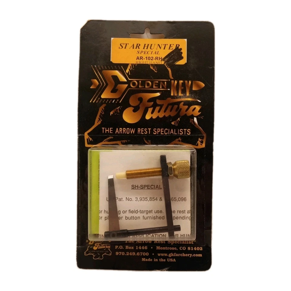 Reposaflechas Golden Key Futura Pacesetter AR-102-RH NUEVO Foto 1 de 2