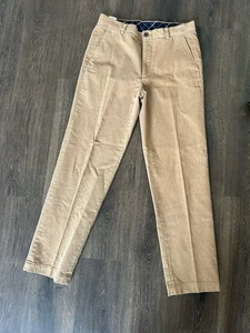 Brooks Brothers Clark Hose Herren 33x32 Braun Cord Freizeit Stretch Classic Fit - Bild 1 von 8