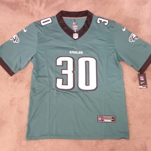 Philadelphia EAGLES Jihaad Campbell #30 Replica 2025 Home Green Jersey New Logo - Picture 1 of 10
