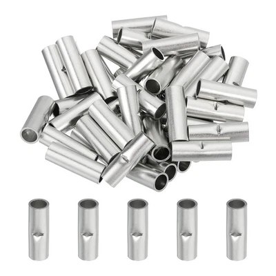 50 Pc Connettori A Crimpare Senza Isolamento 8AWG BN8 Per Cavi Elettrici - Imagen 1 de 4