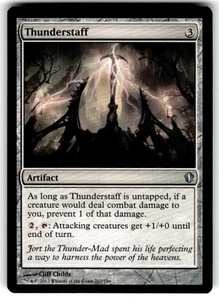 Commander 2013 Thunderstaff MTG Magic the Gathering NM - Picture 1 of 2
