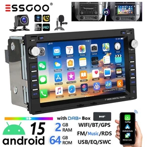 DAB+ Für VW Polo 9N Golf 4 Passat B5 T5 Carplay Android 15 64G Autoradio GPS KAM - Bild 1 von 15