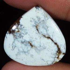 Natürlich Wild Pferd Herz Form Cabochon Lose Edelstein 17.35 Karat (22x21x4 MM) - Picture 1 of 6