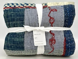 Pottery Barn~ Love Handcrafted Reversible Quilt ~King~NEW - Picture 1 of 3