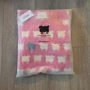 Warm & Wonderful Women's Fitted "Diana Edition" Cotton Sheep Sweater Size L Red  - Picture 1 of 5