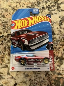 2025 HOT WHEELS Super Treasure Hunt '71 Mustang Funny Car - Picture 1 of 2