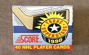 Score Hockey Young Superstars 1990 cofanetto completo (1-40) Lindros,/Fedorov - Foto 1 di 1