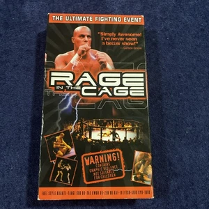 Rage In The Cage MMA VHS Tape 1999 Very Good, Smoke And Mold Free - Picture 1 of 4